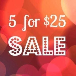 💞5 FOR $25 (READ DESCRIPTION)